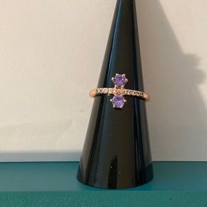 Elegant Purple Gemstone Ring